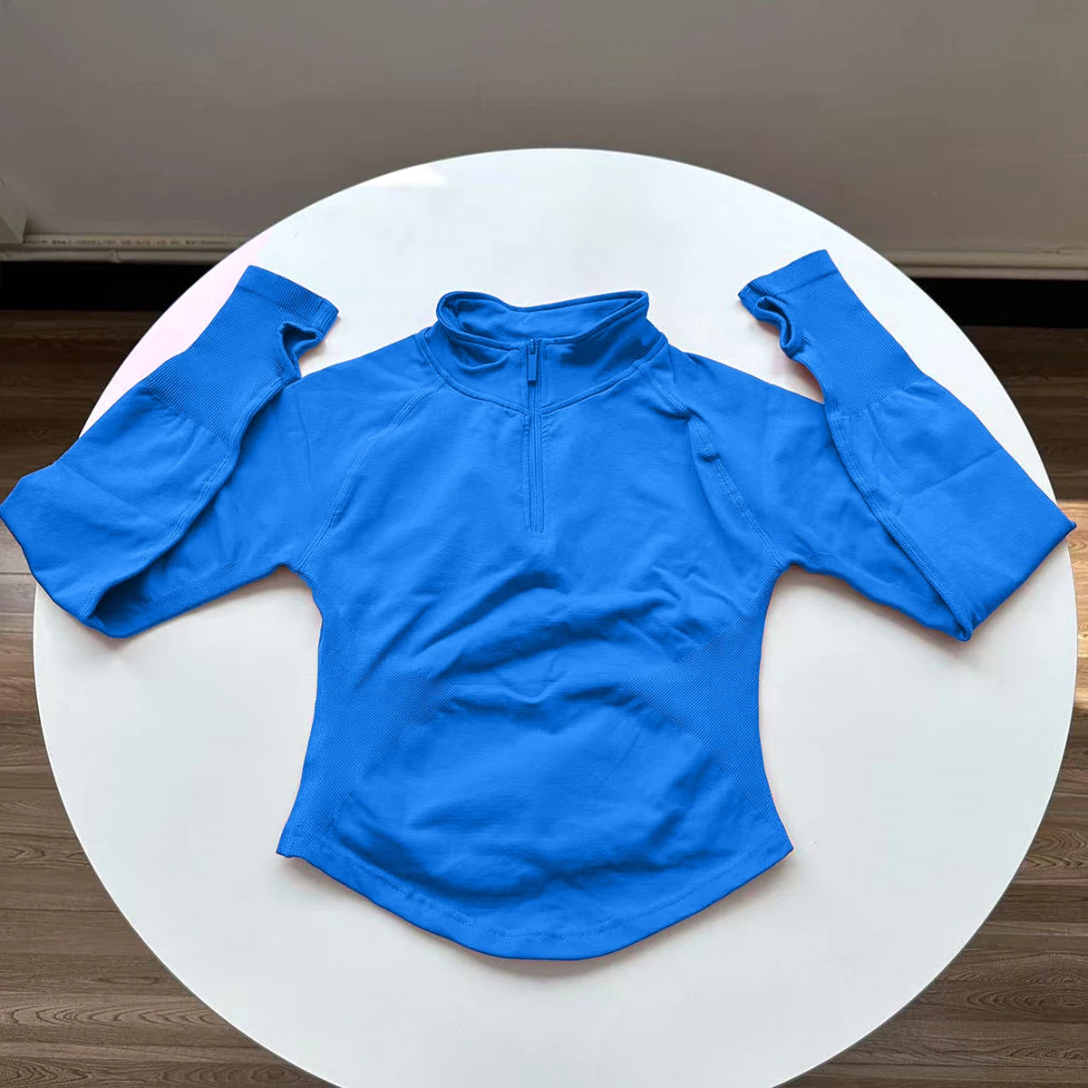 SoftSculpt Half-Zip Training Jacket | Long Sleeve Stretch Fit