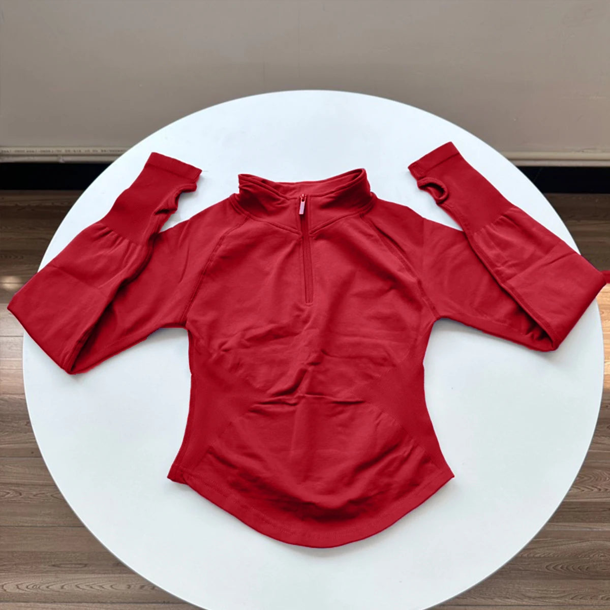 SoftSculpt Half-Zip Training Jacket | Long Sleeve Stretch Fit