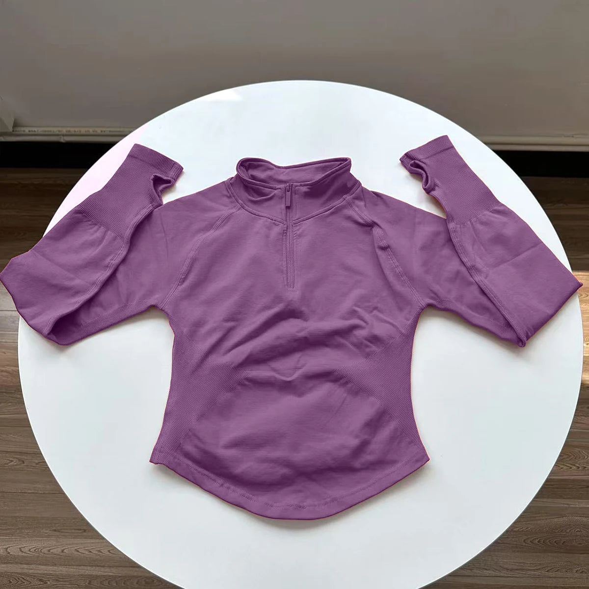 SoftSculpt Half-Zip Training Jacket | Long Sleeve Stretch Fit