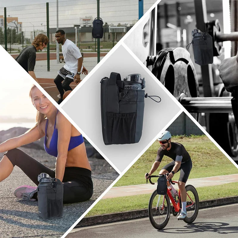 SoftSport Magnetic Gym Bag | Secure Phone Pocket & Bottle Holder