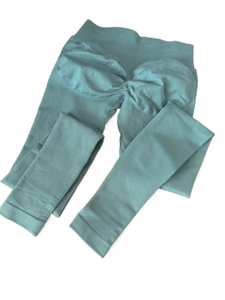 Seamless Scrunch Butt Leggings | High-Waist Yoga & Fitness Tights for Women