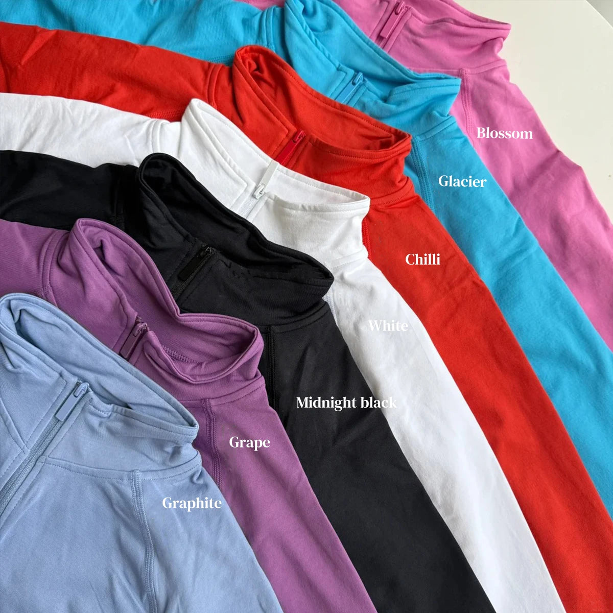 SoftSculpt Half-Zip Training Jacket | Long Sleeve Stretch Fit