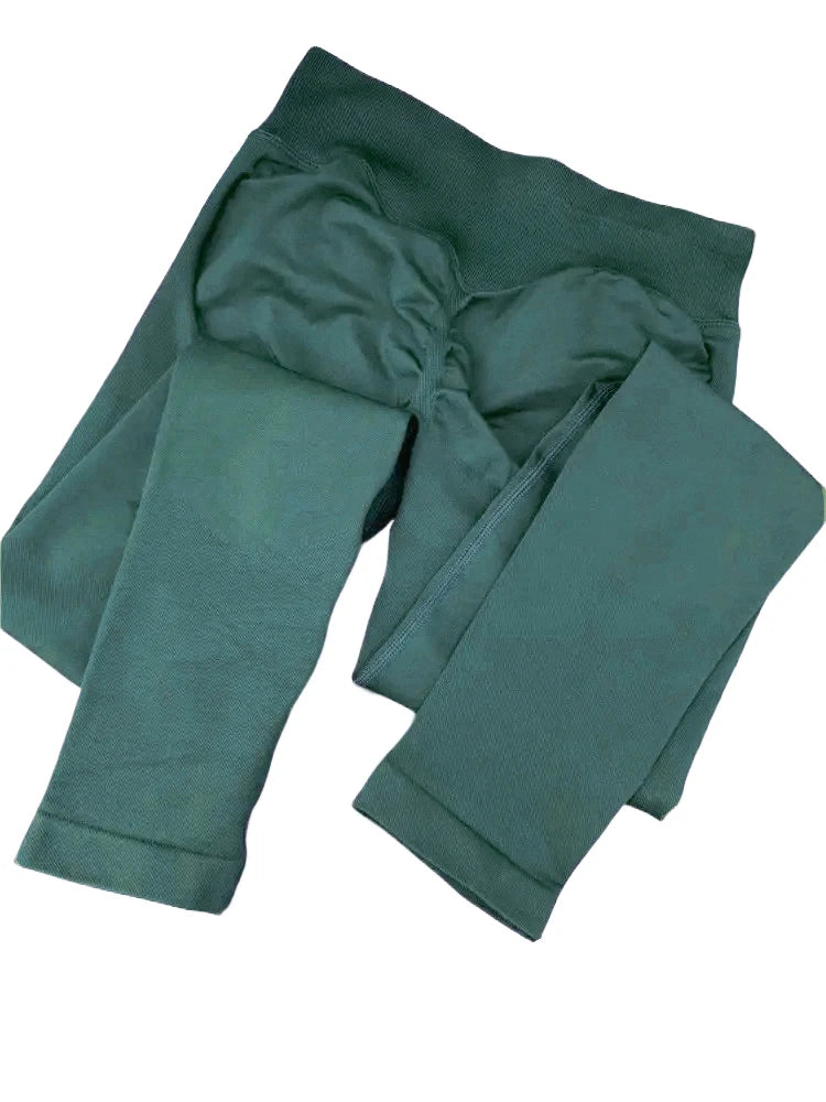 Seamless Scrunch Butt Leggings | High-Waist Yoga & Fitness Tights for Women