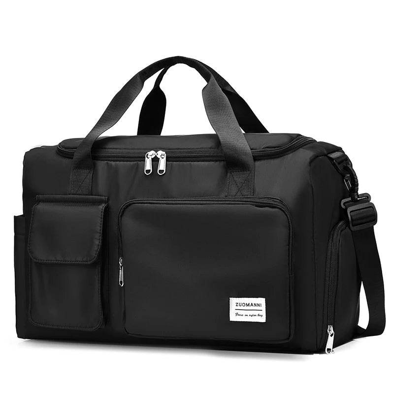 Large Capacity Weekender Travel Bag for Women | Carry-On Duffle with Shoe Compartment