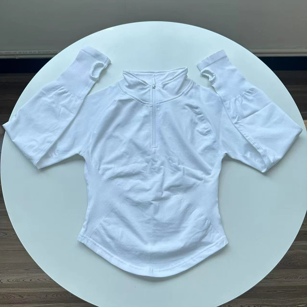 SoftSculpt Half-Zip Training Jacket | Long Sleeve Stretch Fit