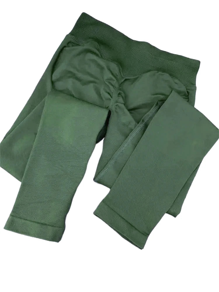 Seamless Scrunch Butt Leggings | High-Waist Yoga & Fitness Tights for Women