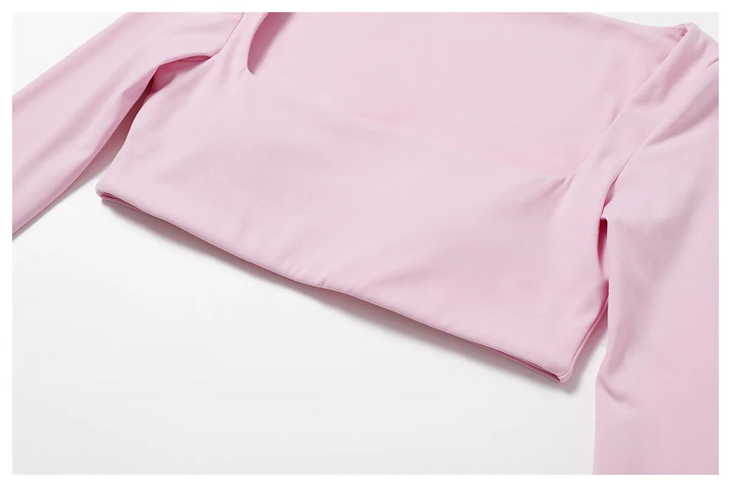 Piece Seamless Yoga Set | Long Sleeve Top + Leggings | Quick-Dry Workout Outfit