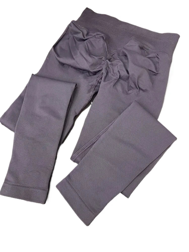 Seamless Scrunch Butt Leggings | High-Waist Yoga & Fitness Tights for Women