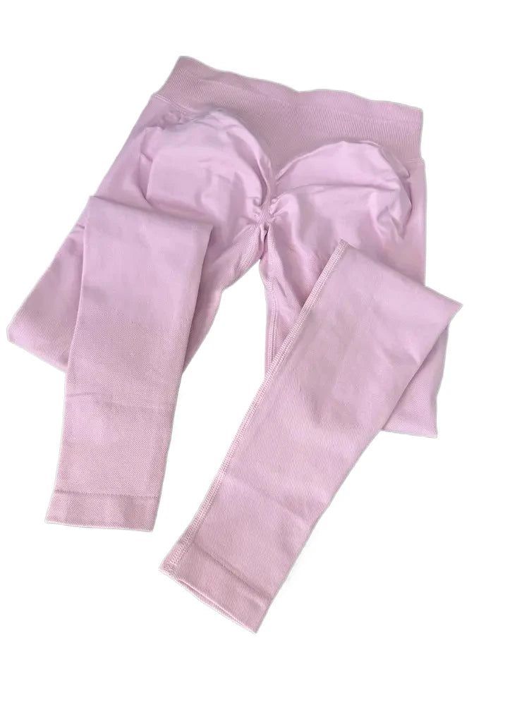 Seamless Scrunch Butt Leggings | High-Waist Yoga & Fitness Tights for Women