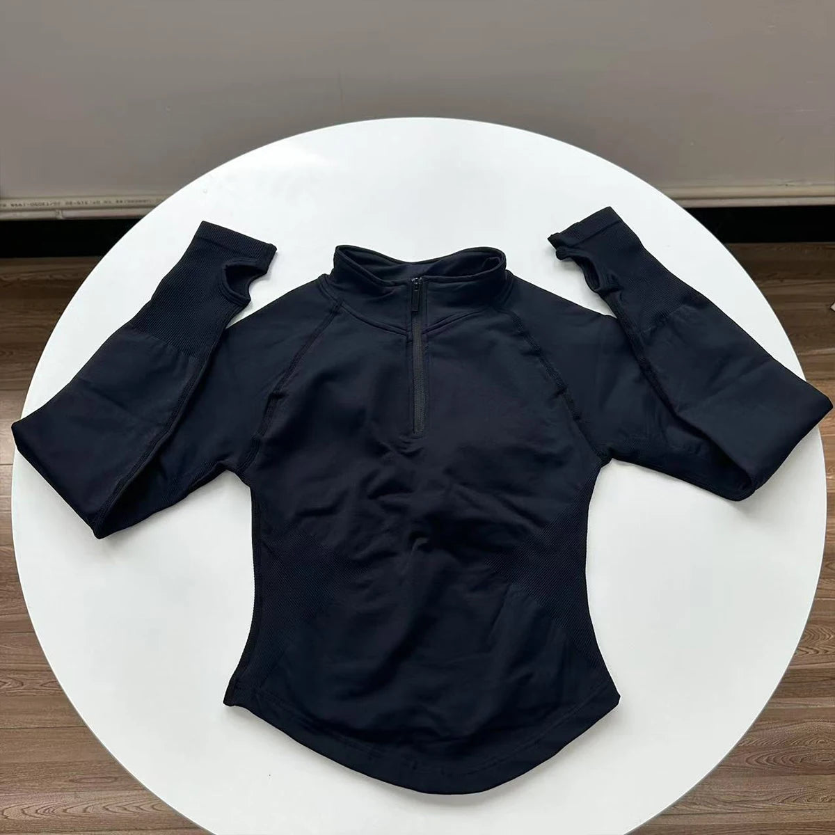 SoftSculpt Half-Zip Training Jacket | Long Sleeve Stretch Fit