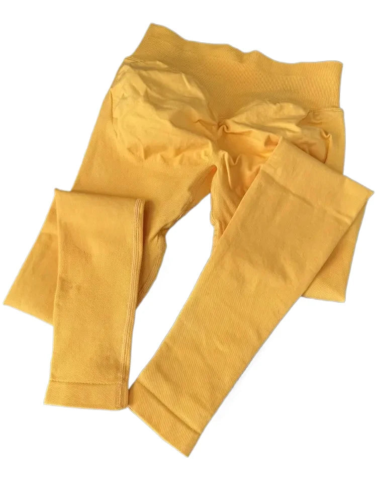 Seamless Scrunch Butt Leggings | High-Waist Yoga & Fitness Tights for Women