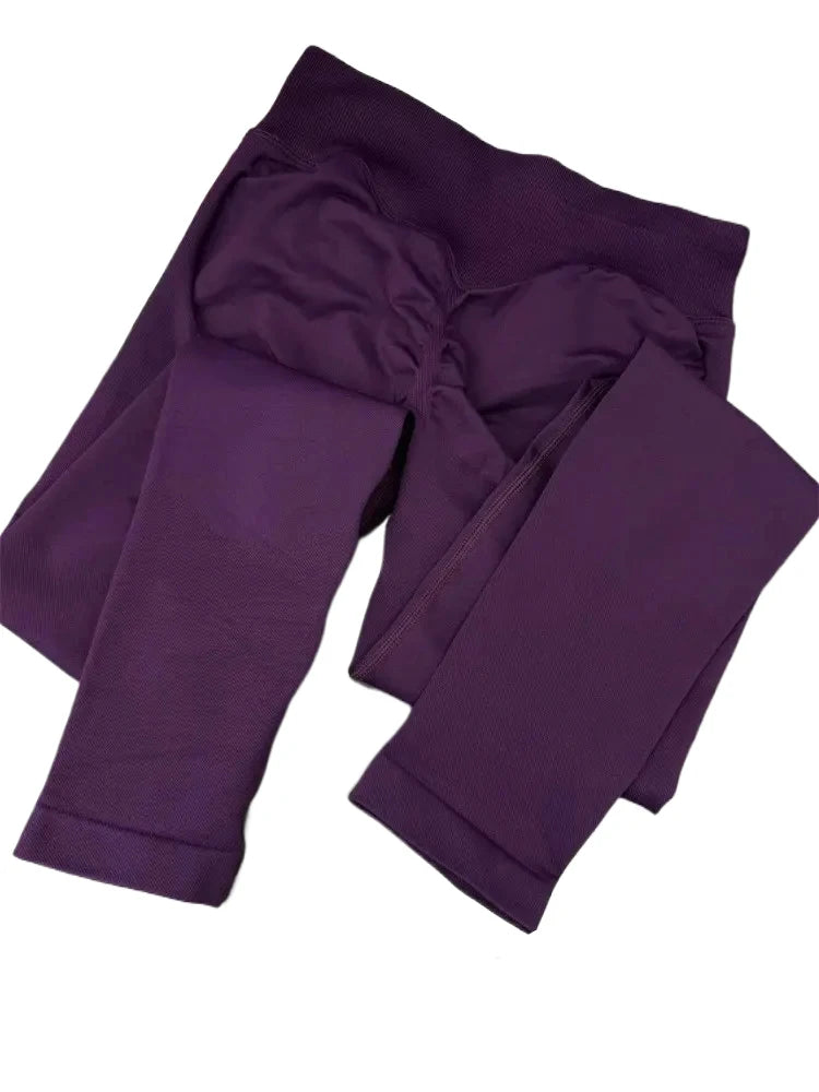 Seamless Scrunch Butt Leggings | High-Waist Yoga & Fitness Tights for Women