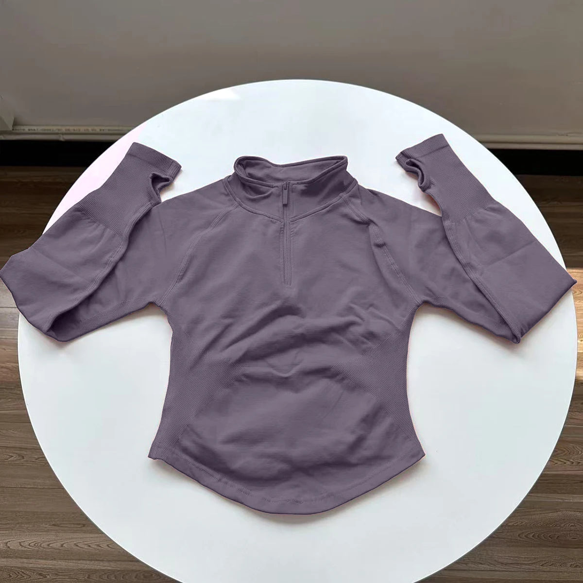 SoftSculpt Half-Zip Training Jacket | Long Sleeve Stretch Fit