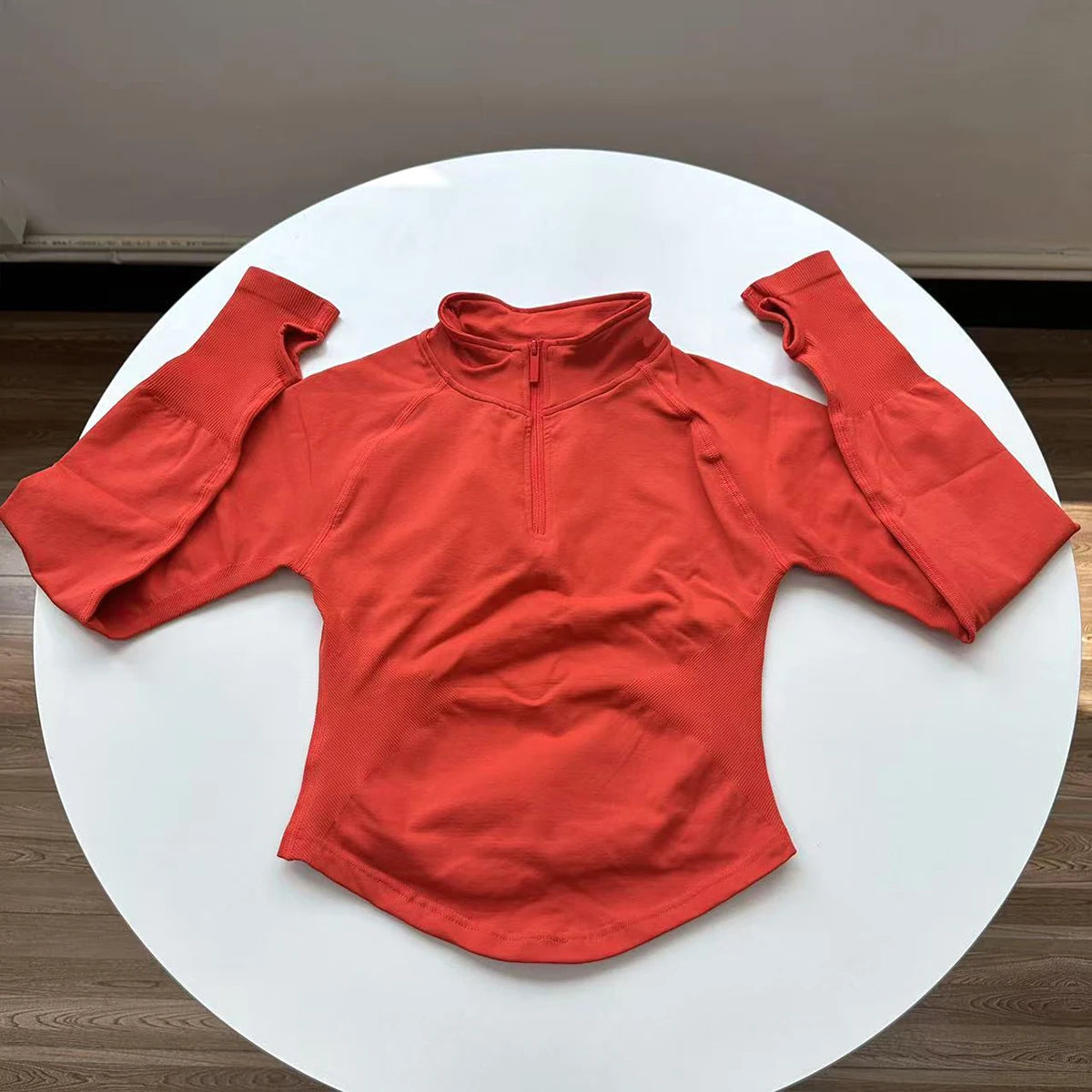 SoftSculpt Half-Zip Training Jacket | Long Sleeve Stretch Fit