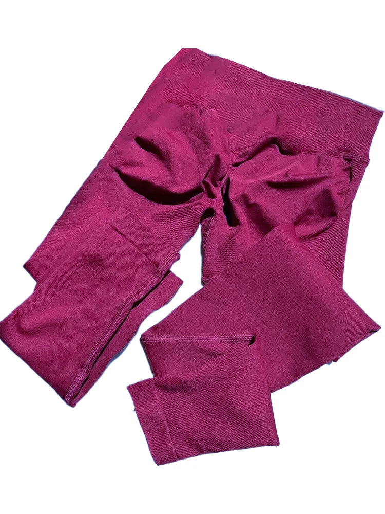 Seamless Scrunch Butt Leggings | High-Waist Yoga & Fitness Tights for Women